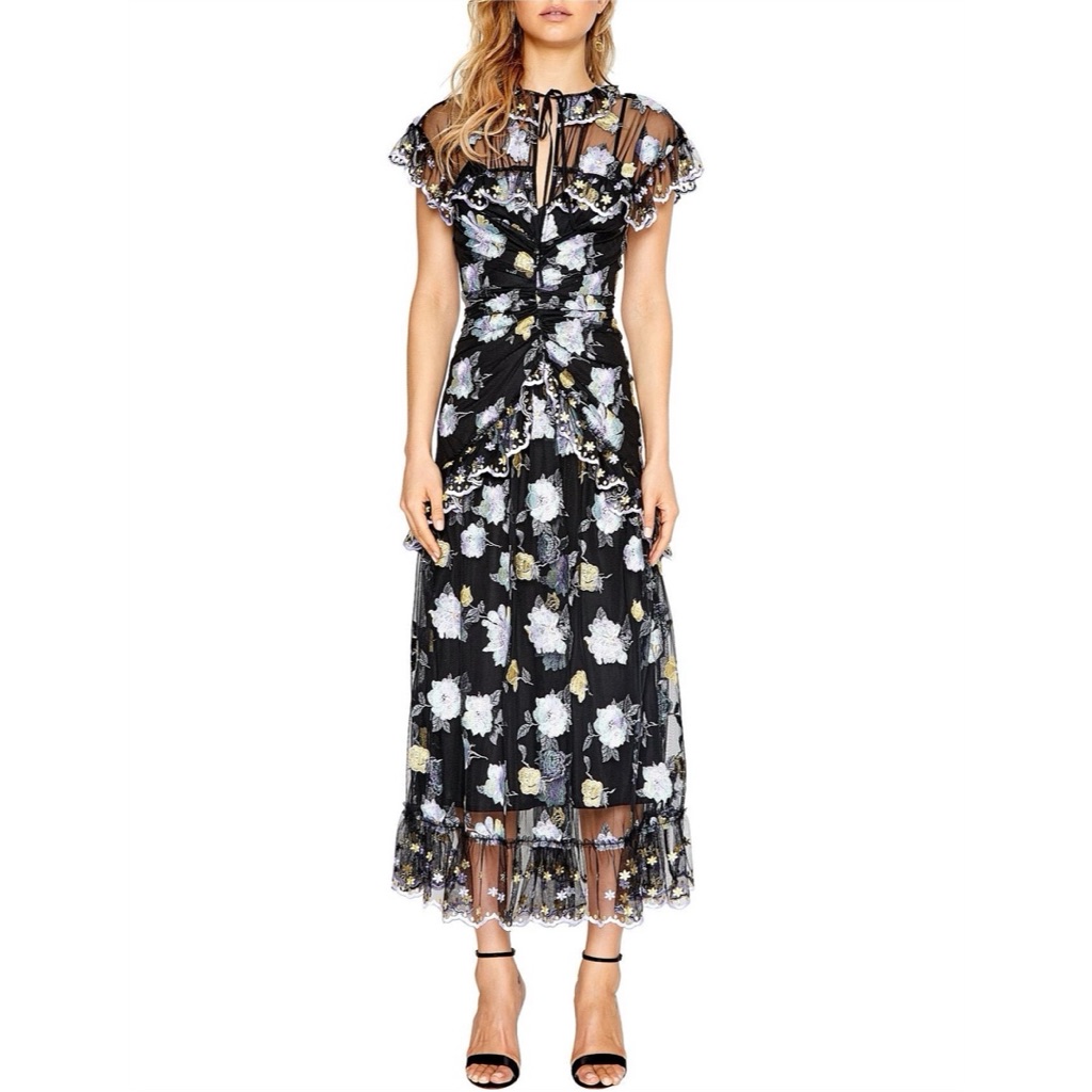Alice Mccall Floating Embroidered Dress